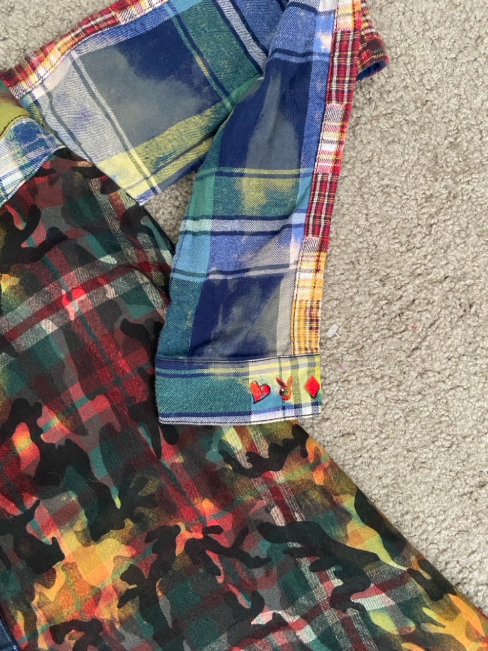 ALEXIS Multicolor Patchwork A-Line Skirt - Size S - Boho Chic Designer Style - Picture 12 of 16